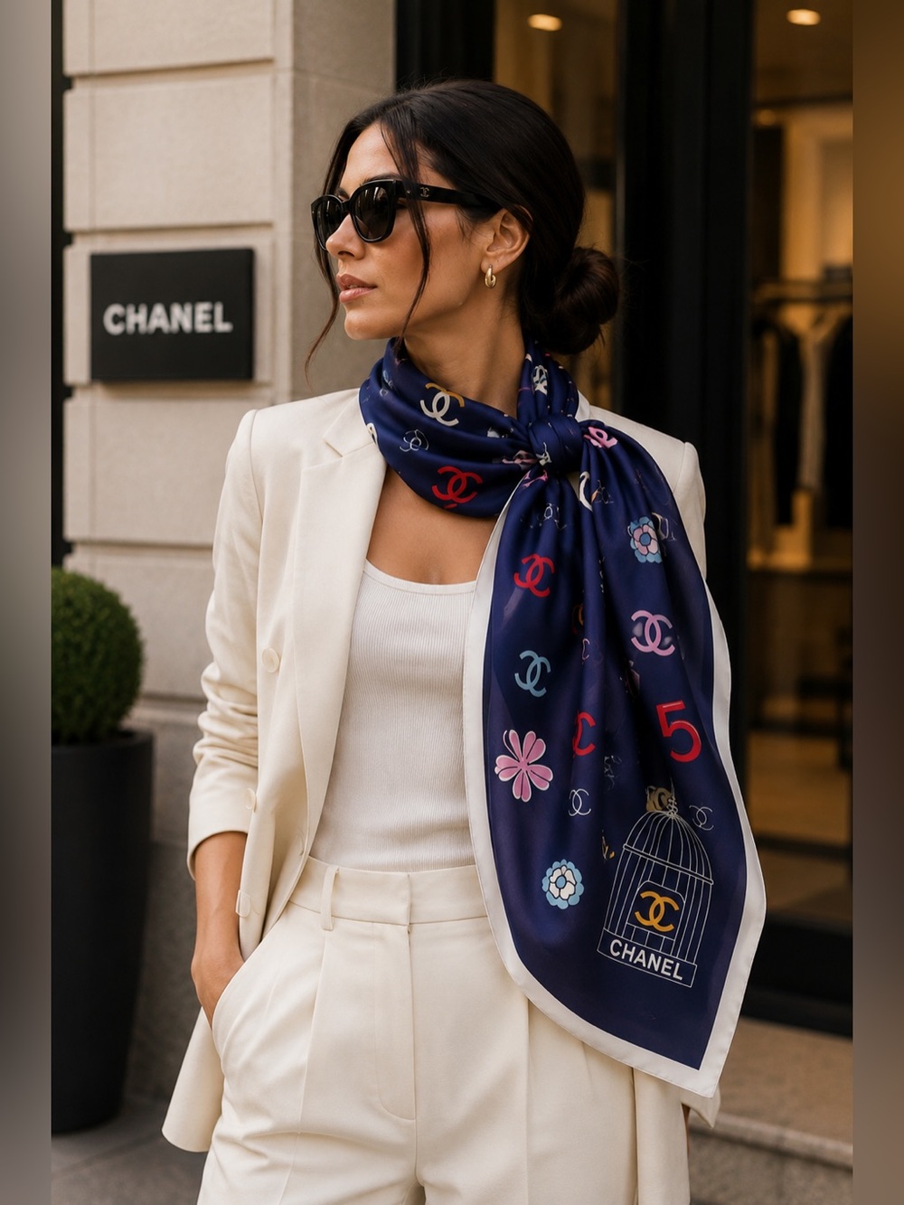 NWT 100% Silk Scarf